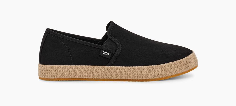 Ugg Sneaker Womens - Ugg Bren Black - 046FWUSCH